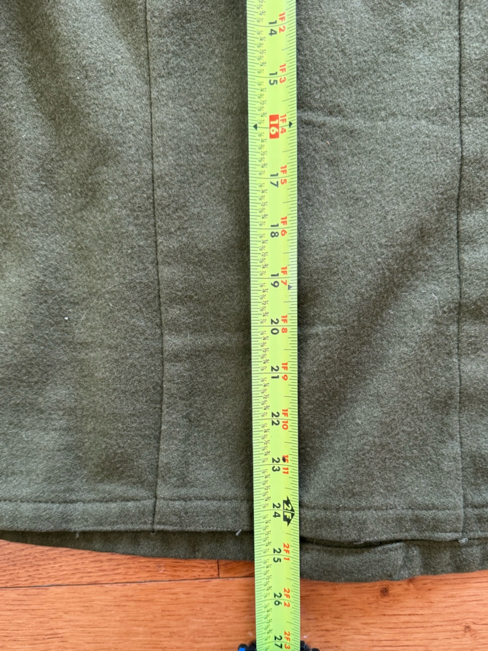 1950’s Green Wool CPO Field Shirt - Picture 4 of 5